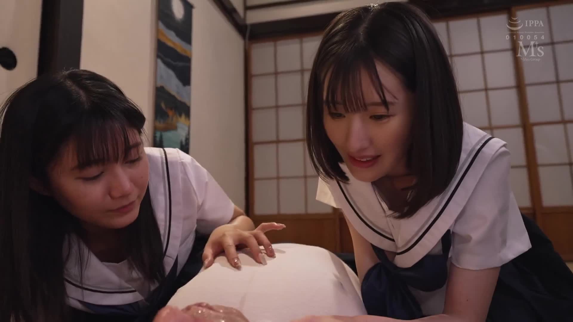 合宿先的旅館裡，兩個變態的學生痴女我，讓我在不能發出聲音的情況下被逼迫延遲射精，是最讓人羞恥的高潮 壞掉的性慾 谷村凪咲 青葉春 - AV大平台 - 中文字幕，成人影片，AV，國產，線上看