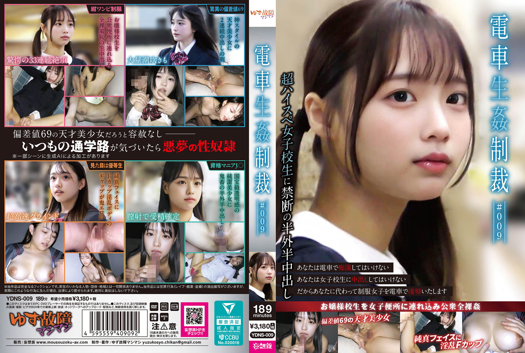 YDNS-009電車生姦制裁 ＃009 - AV大平台 - 中文字幕，成人影片，AV，國產，線上看